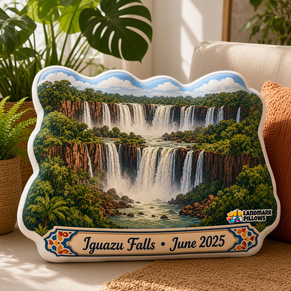 Iguazu Falls Pillow — home lifestyle