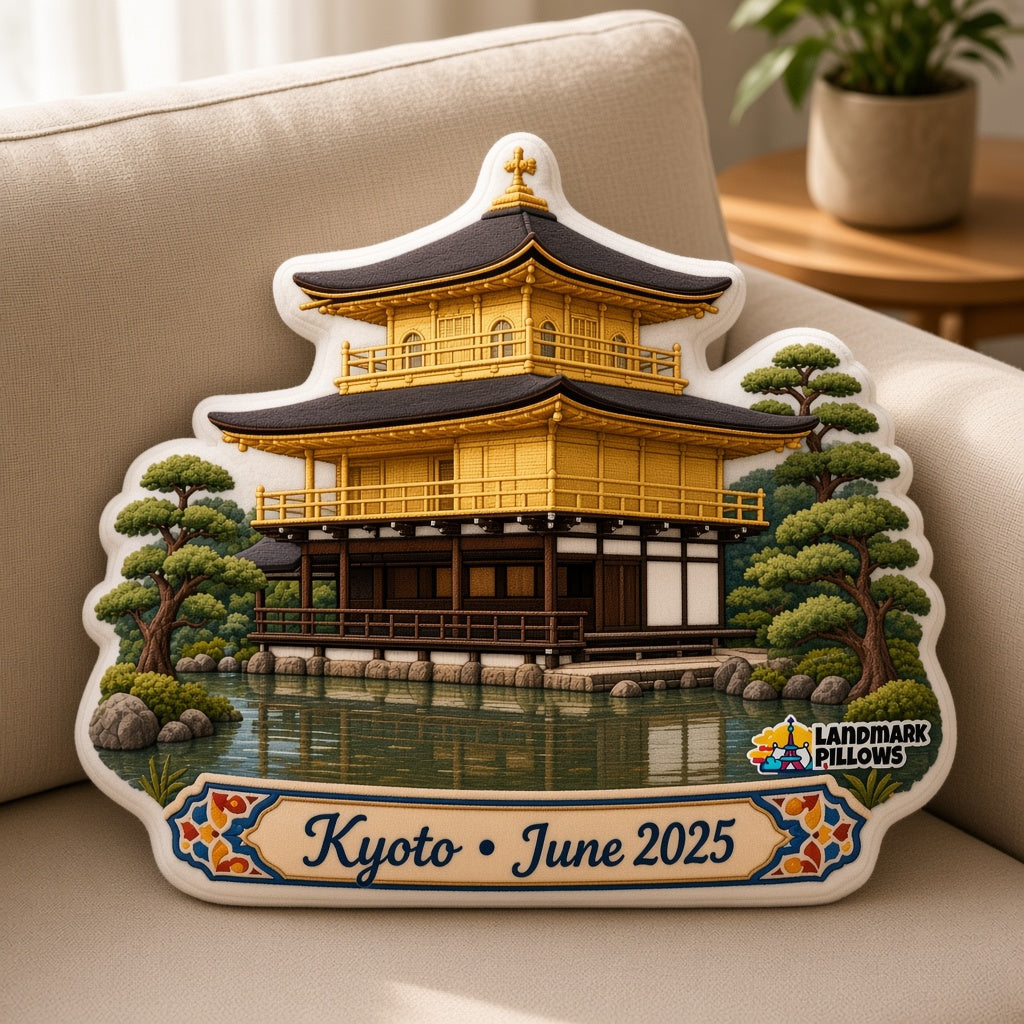 Kinkaku-ji Pillow — home lifestyle
