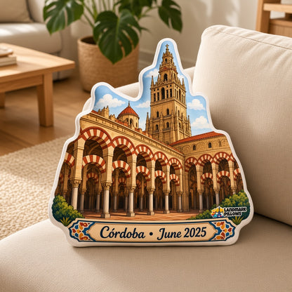 Mezquita-Cathedral of Córdoba Pillow â€” home lifestyle