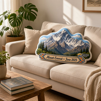 Mount Everest Pillow — product image