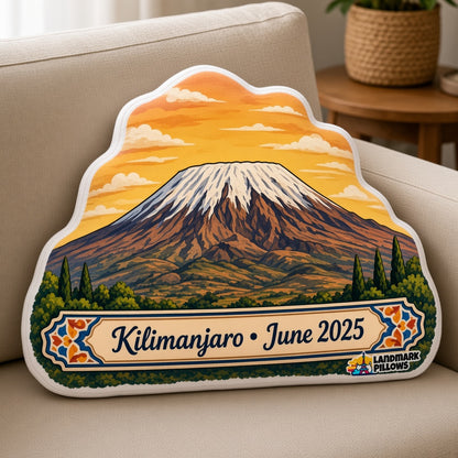 Mount Kilimanjaro Pillow — home lifestyle