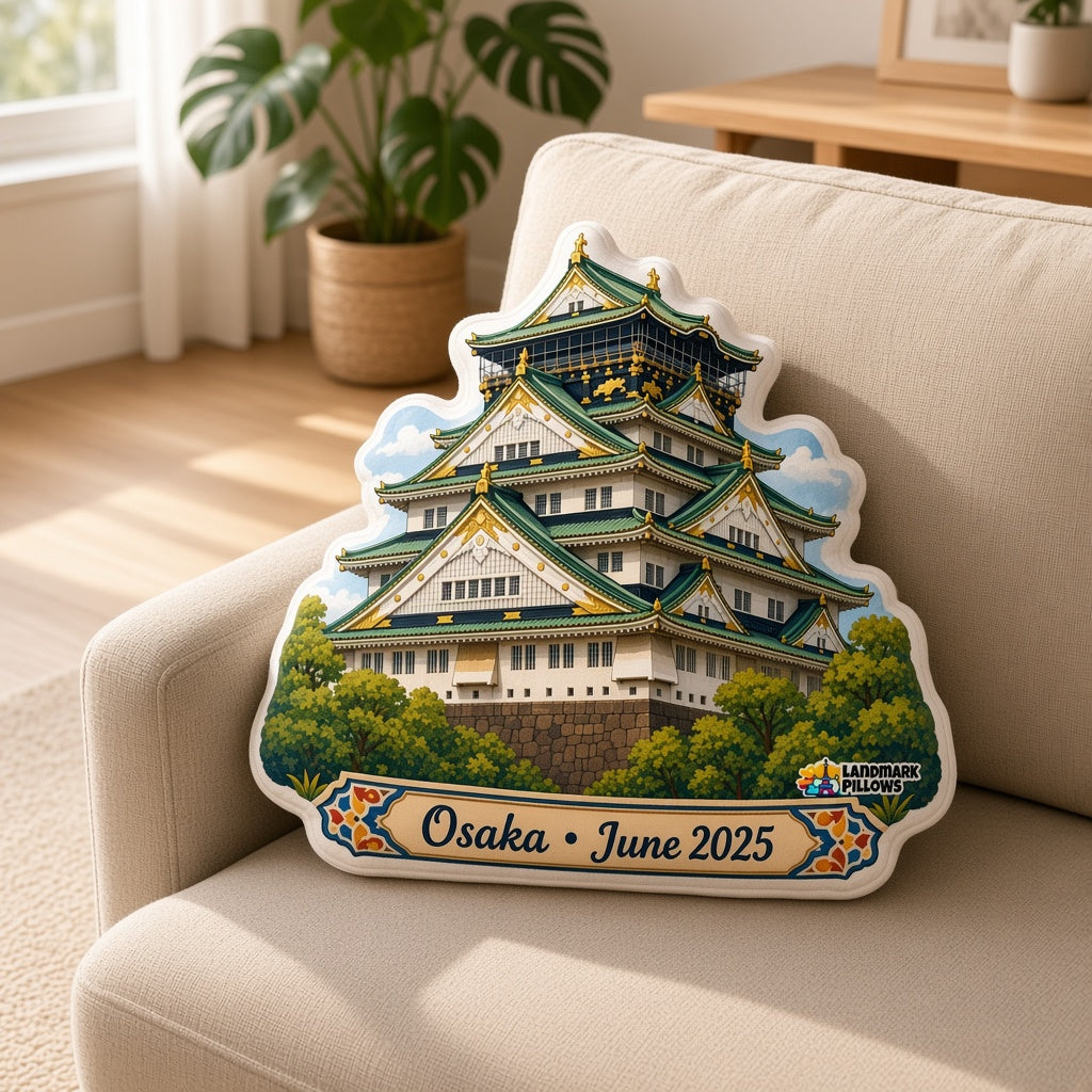 Osaka Castle Pillow â€” home lifestyle