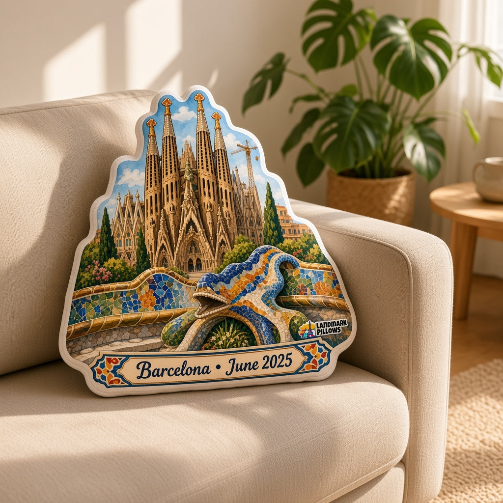 Park Güell Pillow â€” home lifestyle