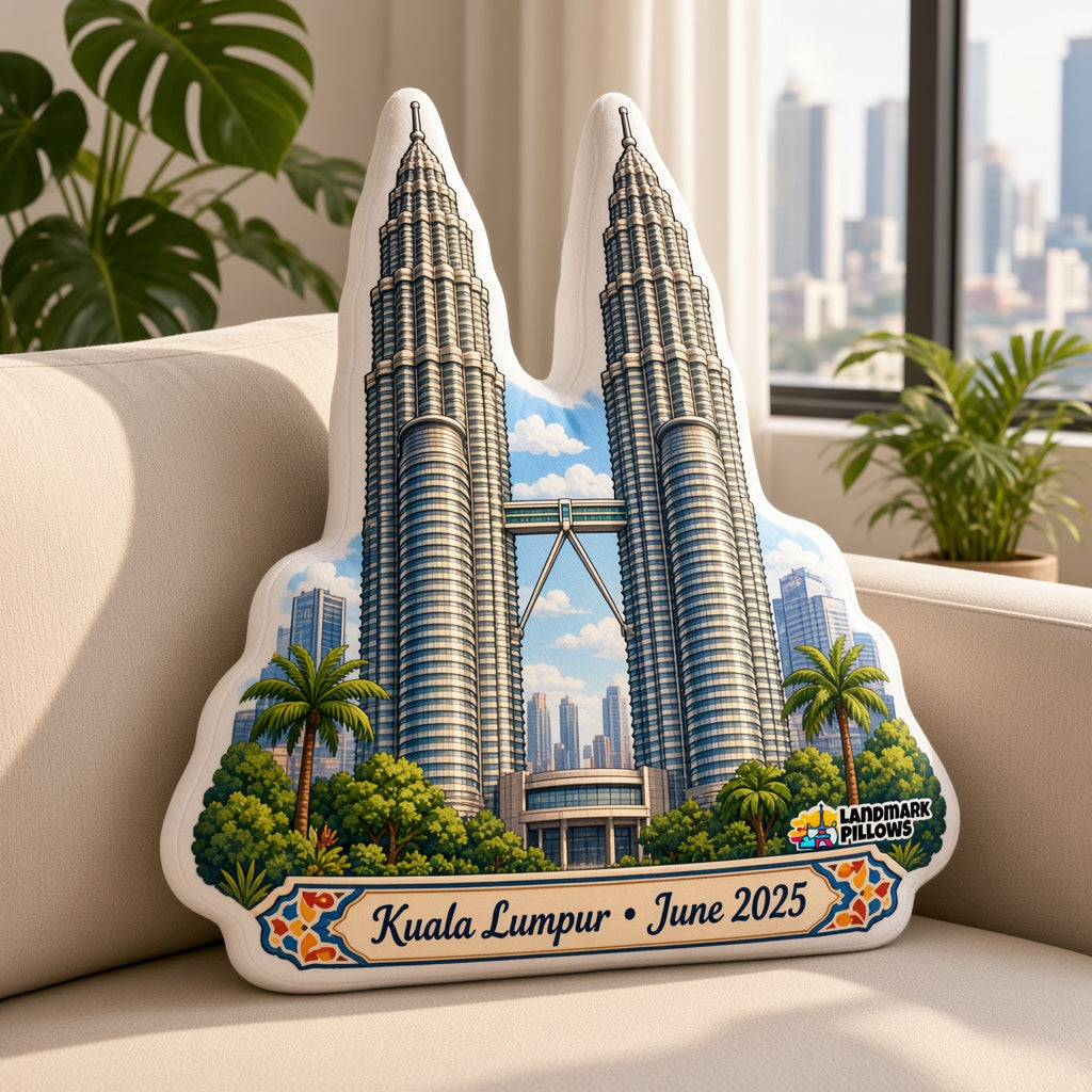 Petronas Towers Pillow — product image