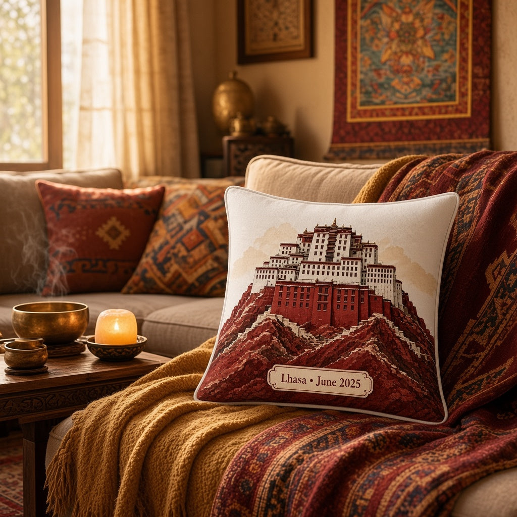 Potala Palace Pillow — home lifestyle