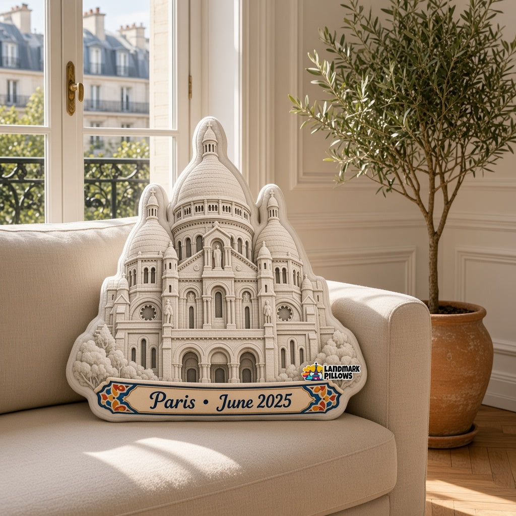 Sacré-Cœur Pillow — home lifestyle