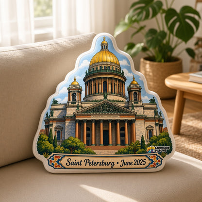 Saint Isaac's Cathedral Pillow â€” home lifestyle