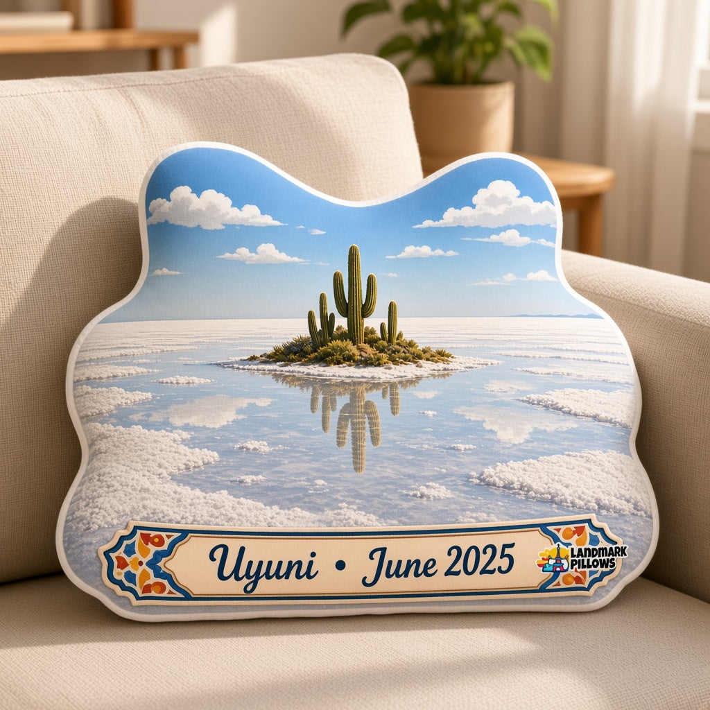 Salar de Uyuni Pillow â€” home lifestyle