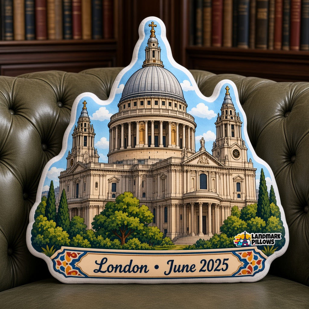 St. Paul's Cathedral Pillow — home lifestyle