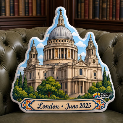 St. Paul's Cathedral Pillow — home lifestyle
