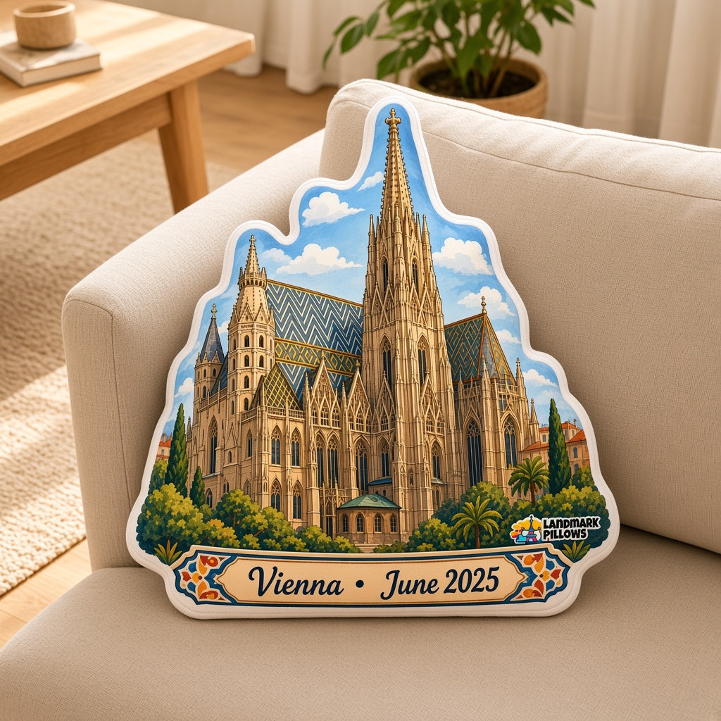 St. Stephen's Cathedral Pillow â€” home lifestyle