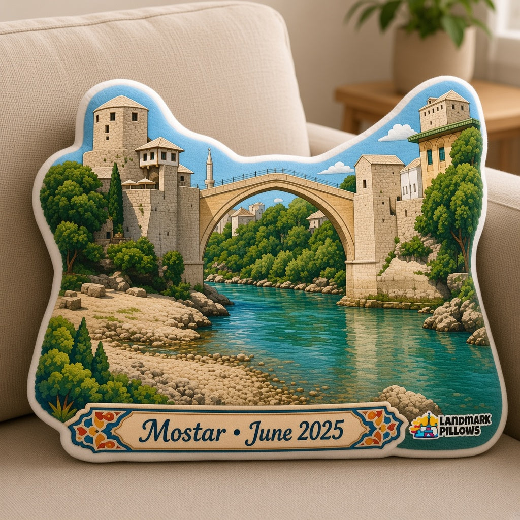 Church of Saint Sava Pillow — home lifestyle