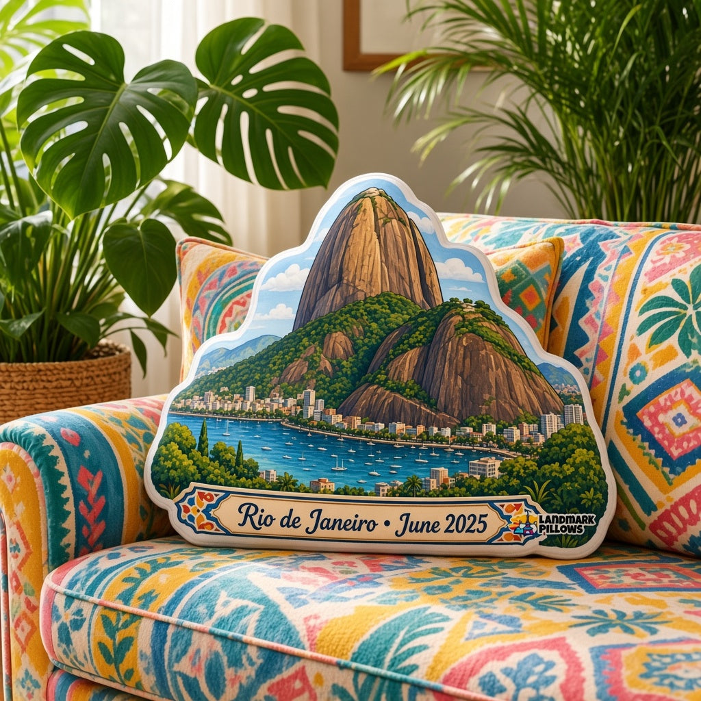 Sugarloaf Mountain Pillow — home lifestyle