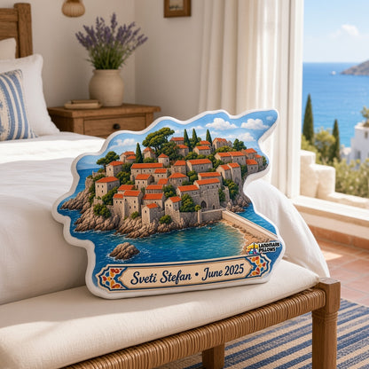 Church of Saint Sava Pillow — home lifestyle