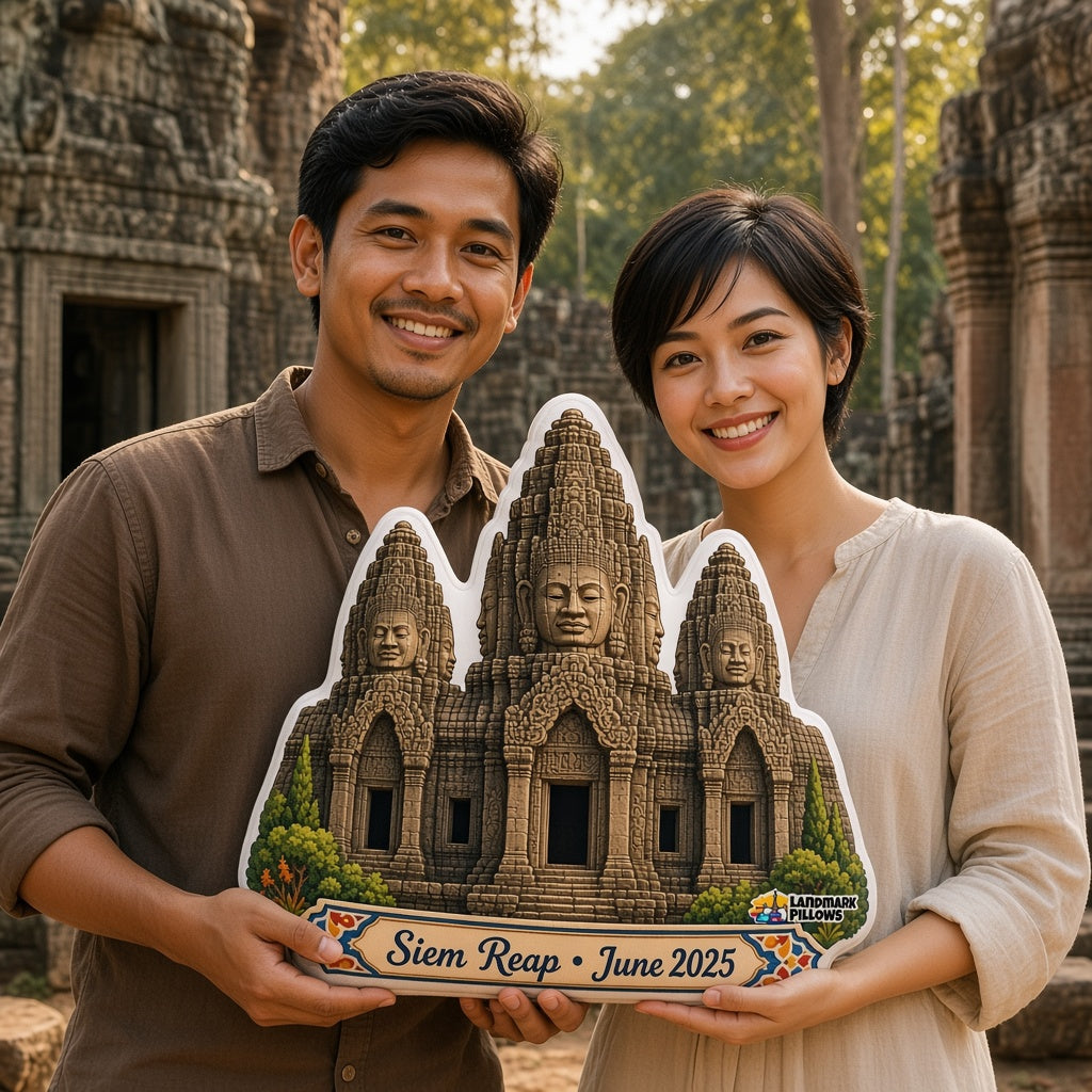 Bayon Pillow â€” travel couple