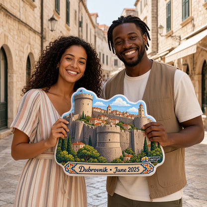 Church of Saint Sava Pillow — travel couple in Belgrade