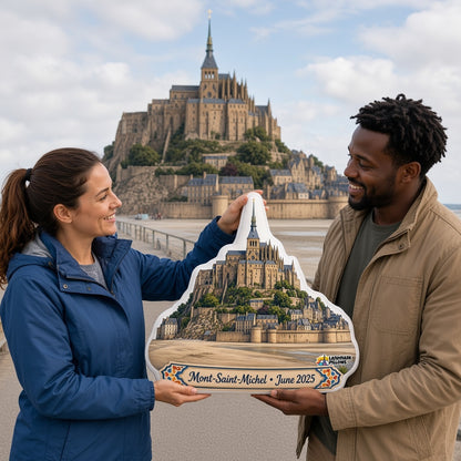 Mont-Saint-Michel Pillow — product image