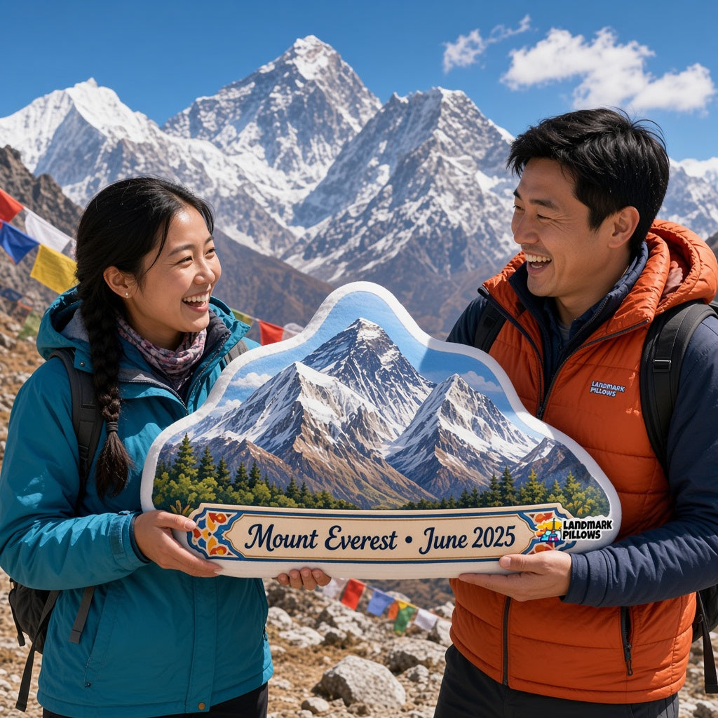 Mount Everest Pillow — product image