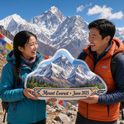 Mount Everest Pillow — product image