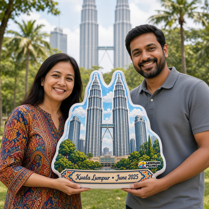 Petronas Towers Pillow — product image