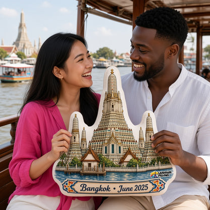 Wat Arun Pillow — travel couple
