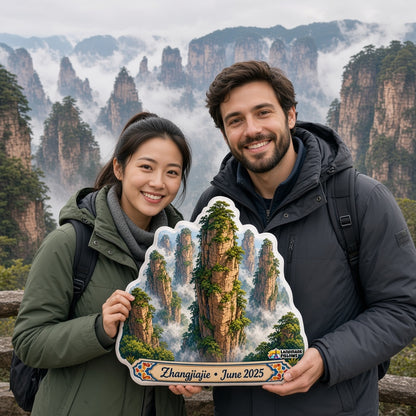 Zhangjiajie Pillow â€” travel couple