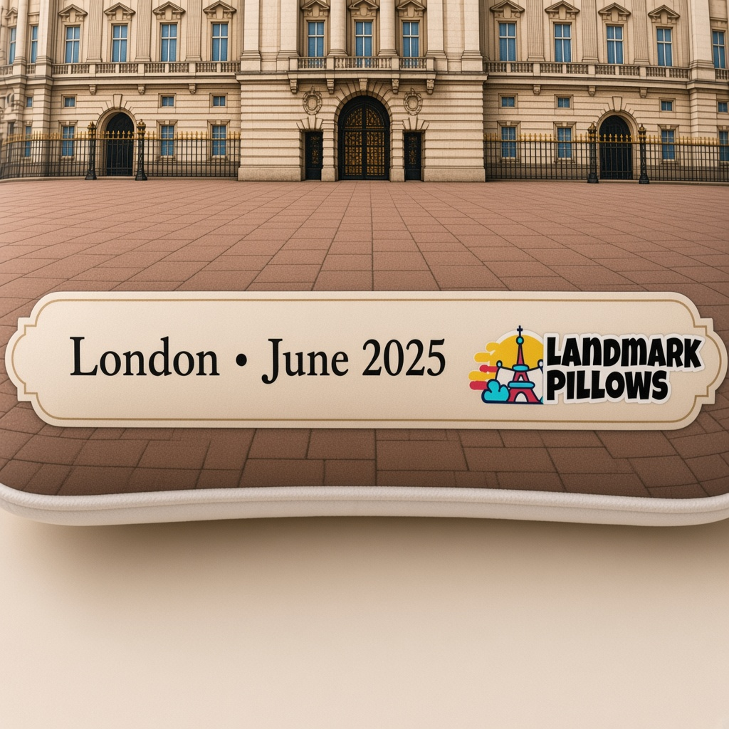 Buckingham Palace Pillow personalization