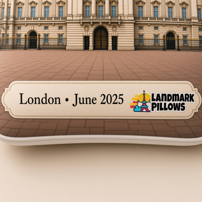 Buckingham Palace Pillow personalization