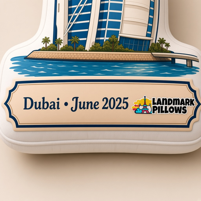 Burj Al Arab Pillow personalization