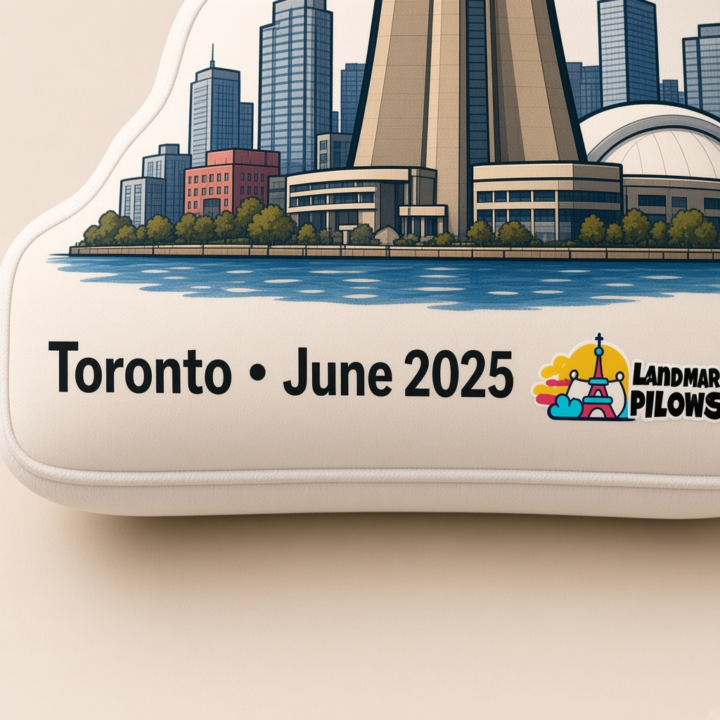 CN Tower Pillow personalization