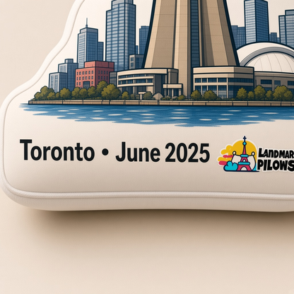 CN Tower Pillow personalization