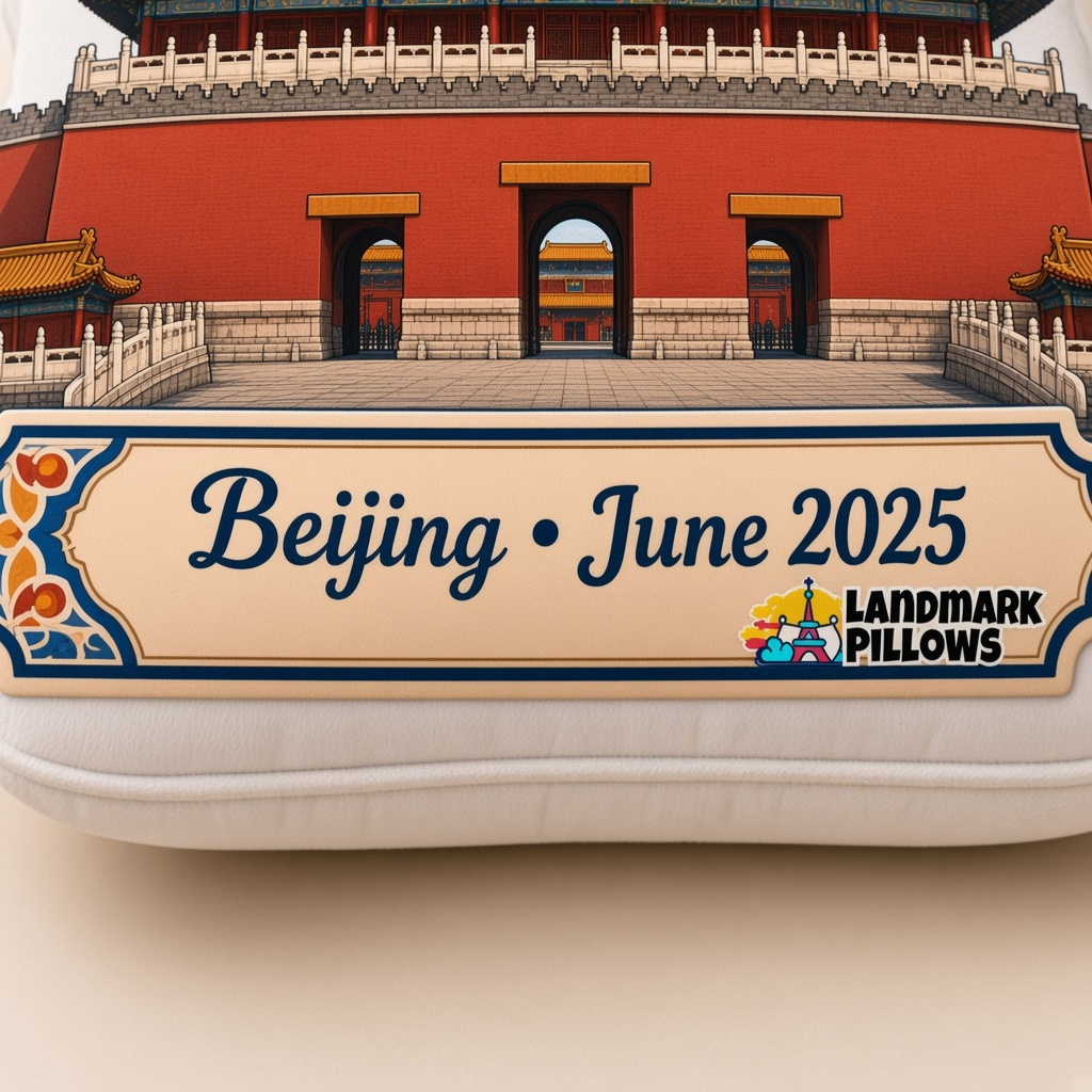 Forbidden City Pillow personalization