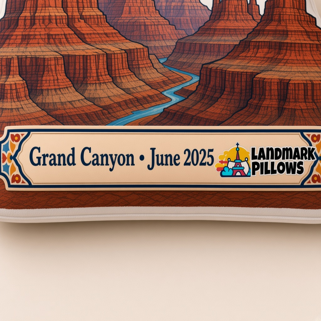 Grand Canyon Pillow personalization