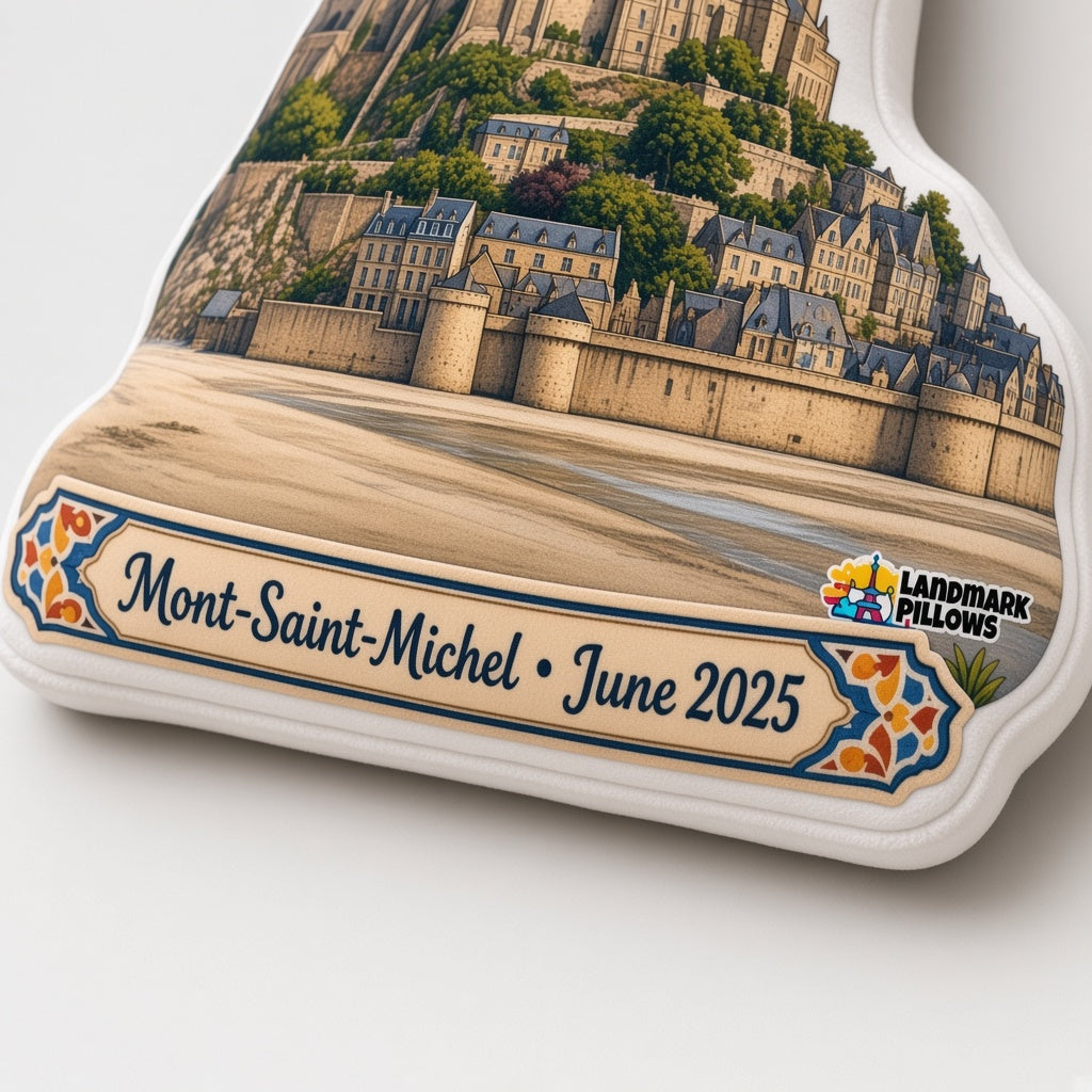 Mont-Saint-Michel Pillow — product image