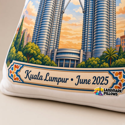 Petronas Towers Pillow — product image