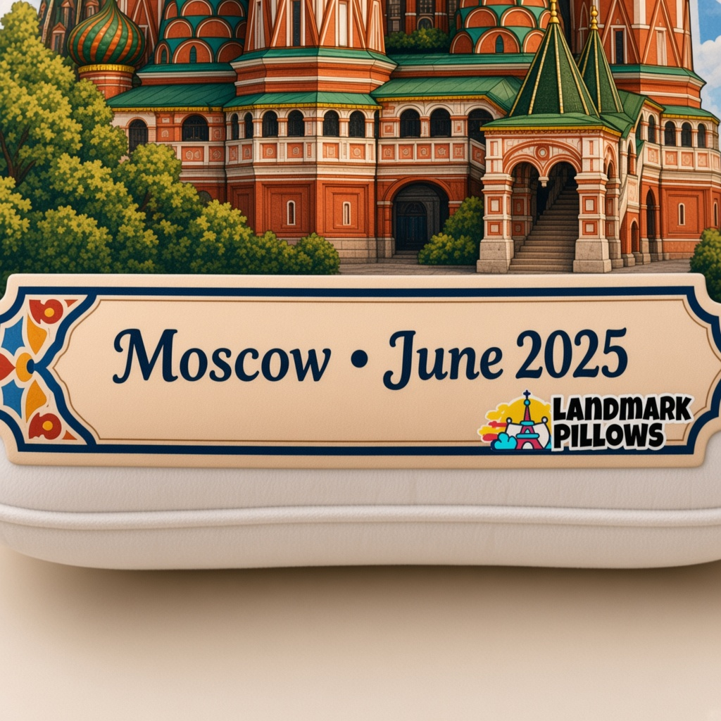 St. Basil's Cathedral Pillow personalization