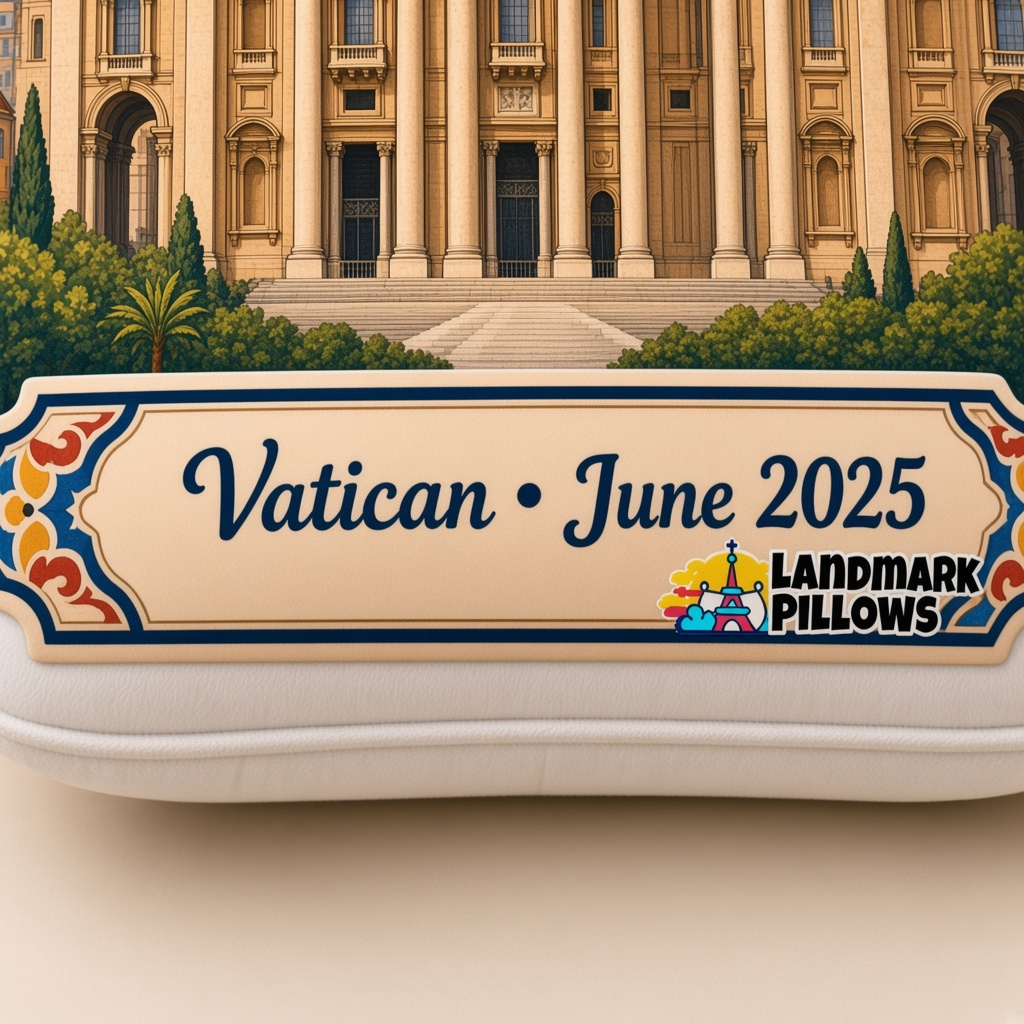 St. Peter's Basilica Pillow personalization