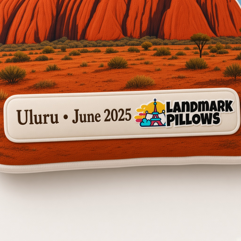 Uluru Pillow personalization