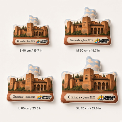 Alhambra Pillow size guide