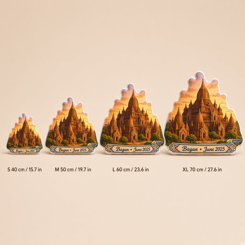 Bagan Pillow â€” size guide