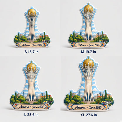 Bayterek Tower Pillow — size guide