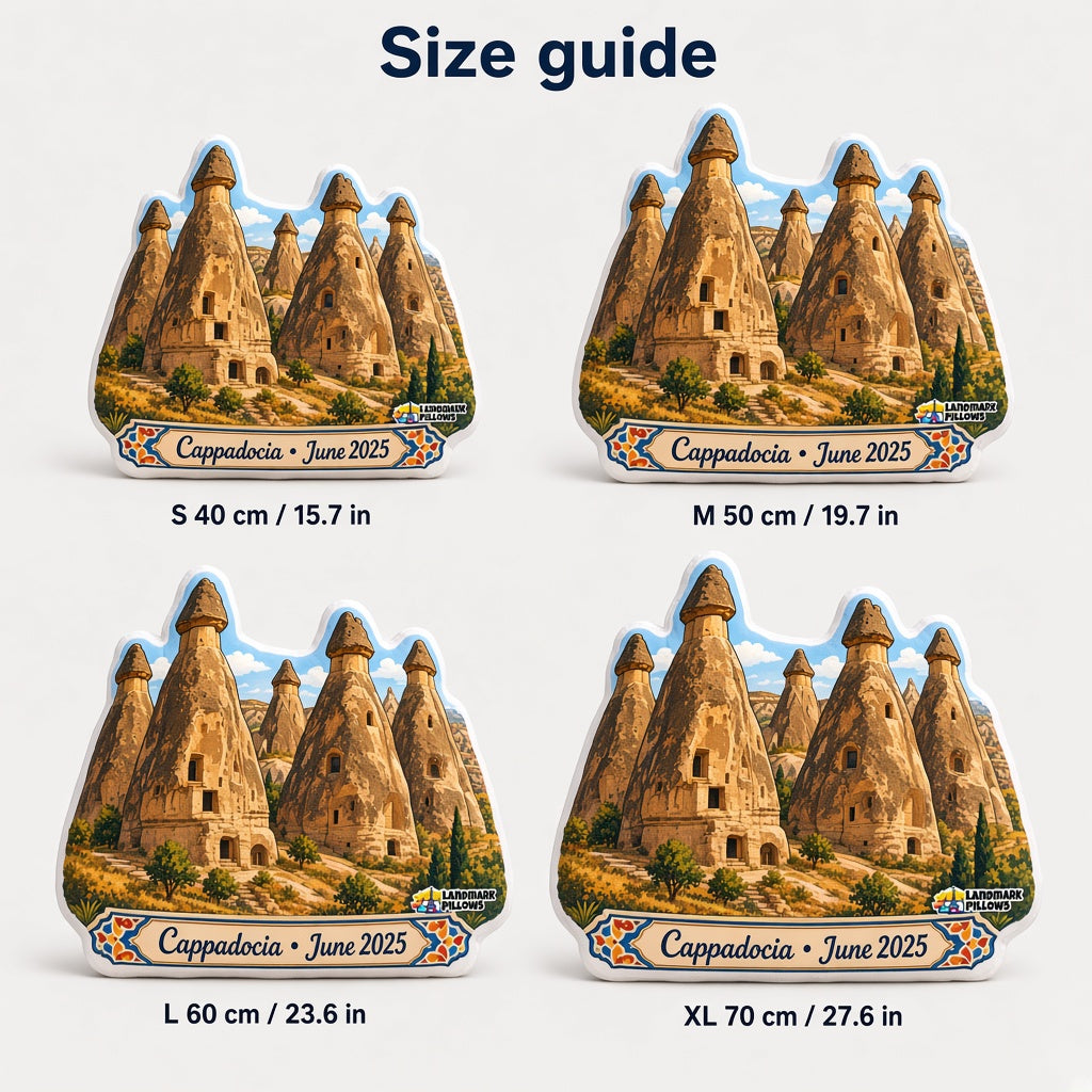 Cappadocia Pillow — size guide
