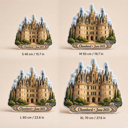 Château de Chambord Pillow — size guide