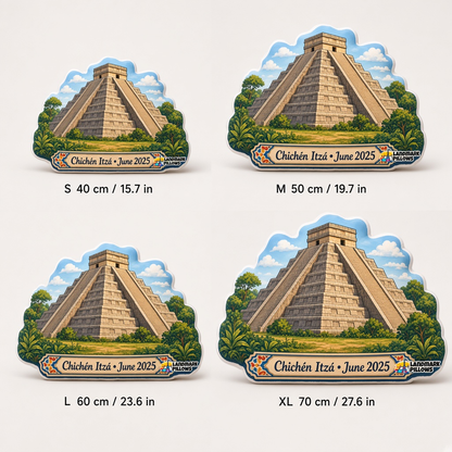 Chichén Itzá Pillow size guide
