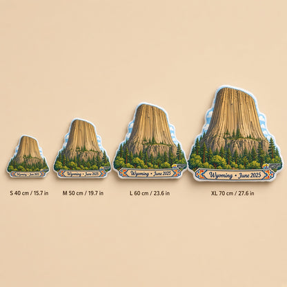 Devils Tower Pillow â€” size guide