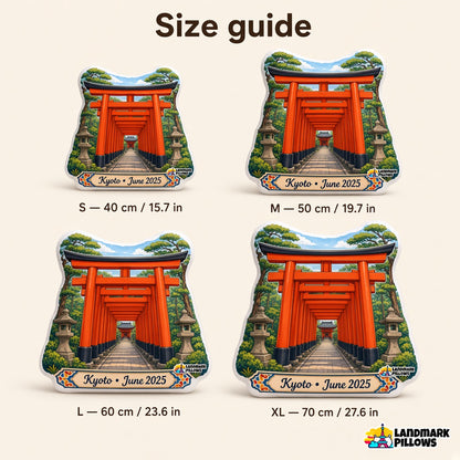 Fushimi Inari Pillow — size guide
