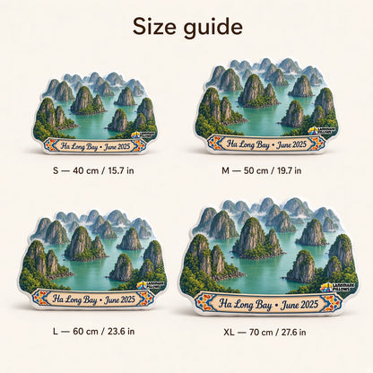 Ha Long Bay Pillow — size guide