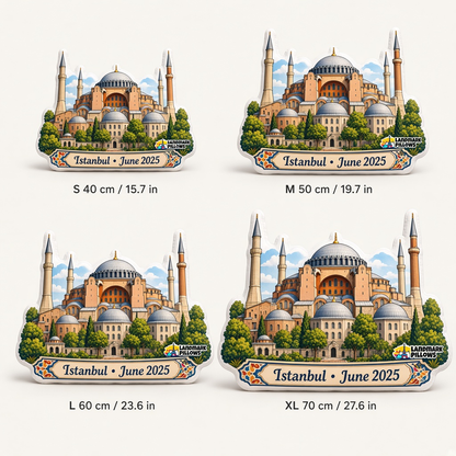 Hagia Sophia Pillow size guide