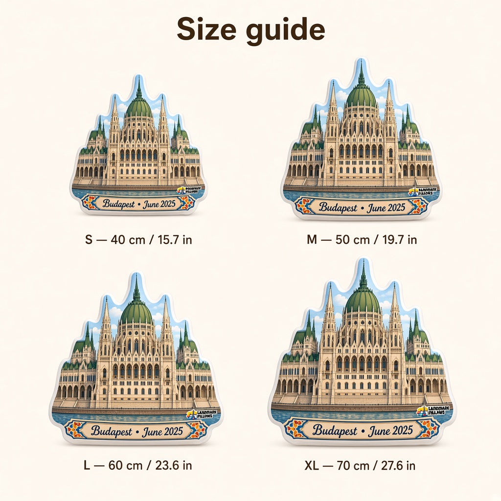 Hungarian Parliament Pillow — product image