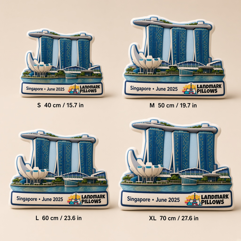 Marina Bay Sands Pillow size guide